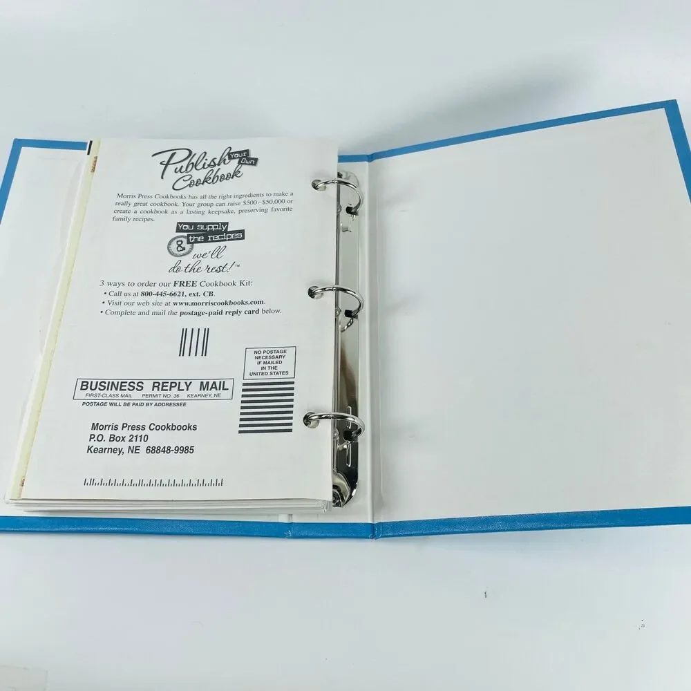 Recipes & Remembrances Herman NE Community Church 2008 Ring Binder Cookbook